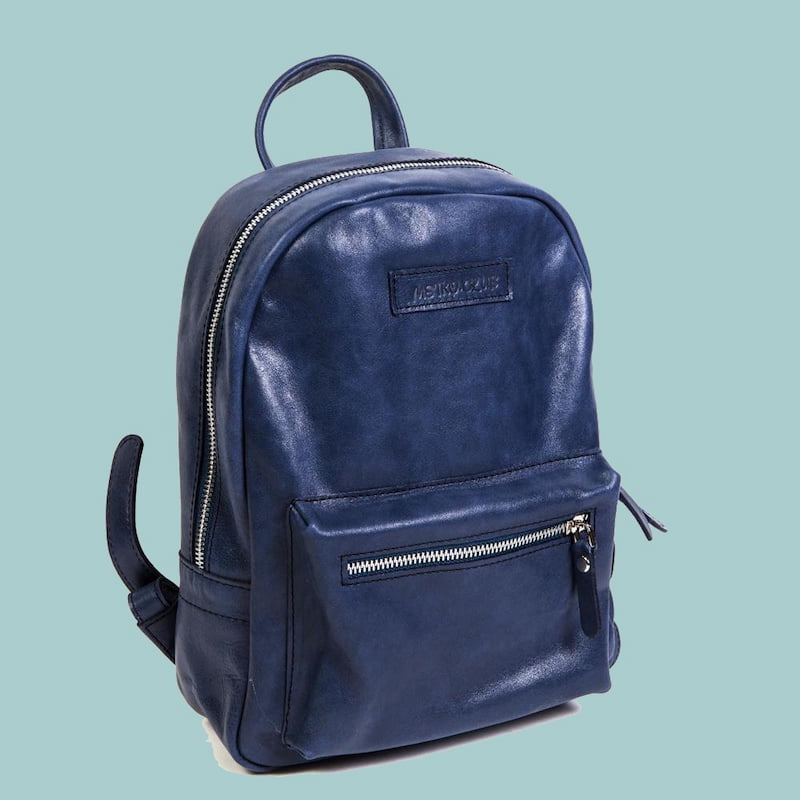 کیف کوله چرم؛ بند شانه زیپ دار 3 مدل (مدرسه کوهنوردی مسافرت)