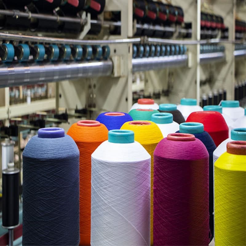 نخ پلی استر جوراب؛ الیاف مصنوعی انعطاف پذیری بالا وزن (250 1000) گرم