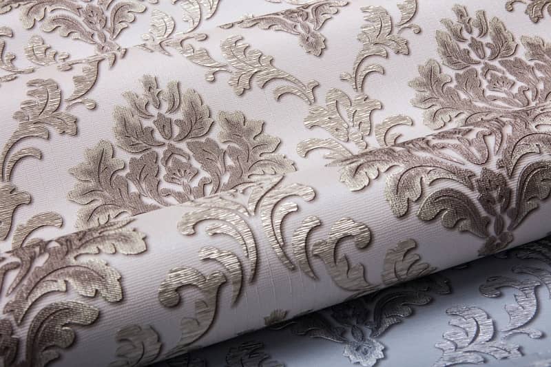 پارچه رومبلی ترک؛ مخمل ساتن جیر مقاوم 2 مدل ساده طرح دار