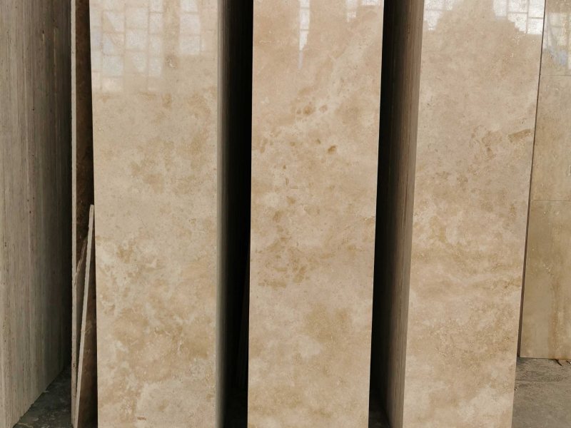 سنگ تراورتن عباس آباد محلات؛ مصنوعی طبیعی 2 مدل دره موج دار جنس CACO3