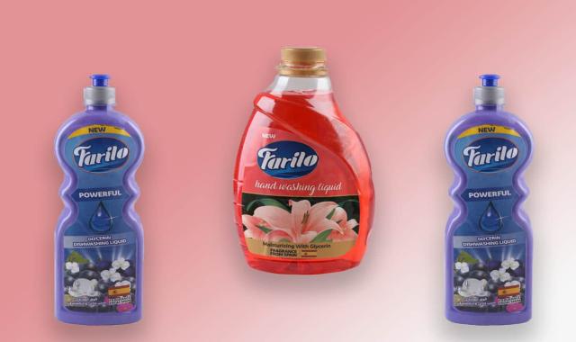 محصولات شوینده فاریلو؛ مایع دستشویی محلول سفید کننده مناسب حمام استخر  Farilo