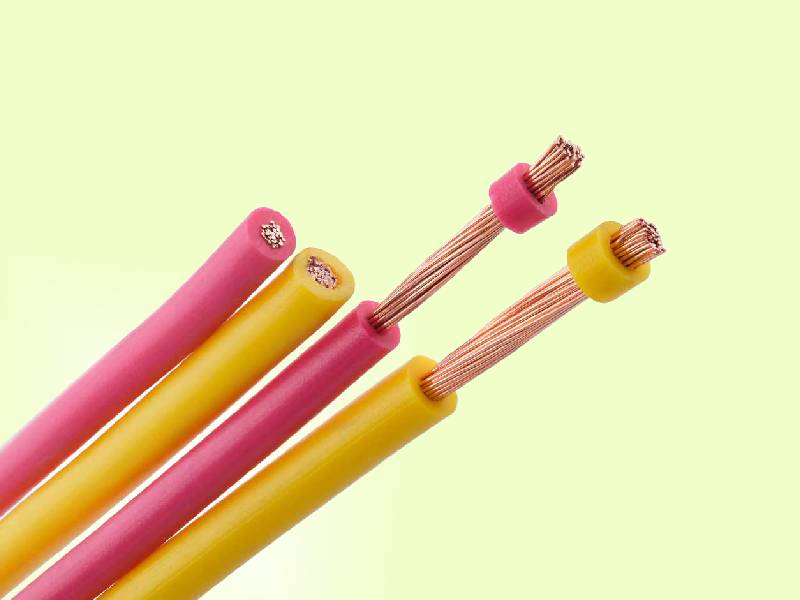 سیم افشان کرج؛ تک رشته ای (300 450 500) ولت روکش پی وی سی