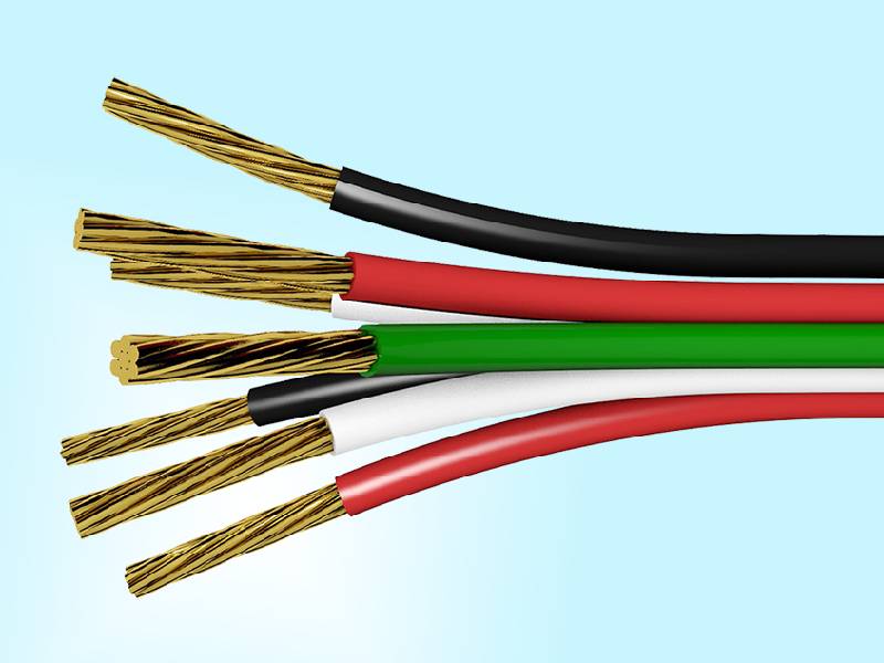 سیم افشان کسری؛ مسی حلقه وکیوم نازک انعطاف پذیر روکش PVC