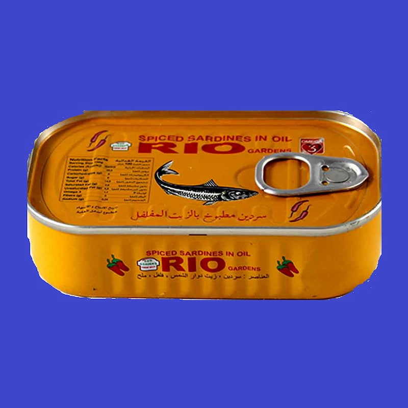 کنسرو ماهی ساردین ریو؛ ارگانیک تقویت مغز درمان دیابت حاوی Vitamin D