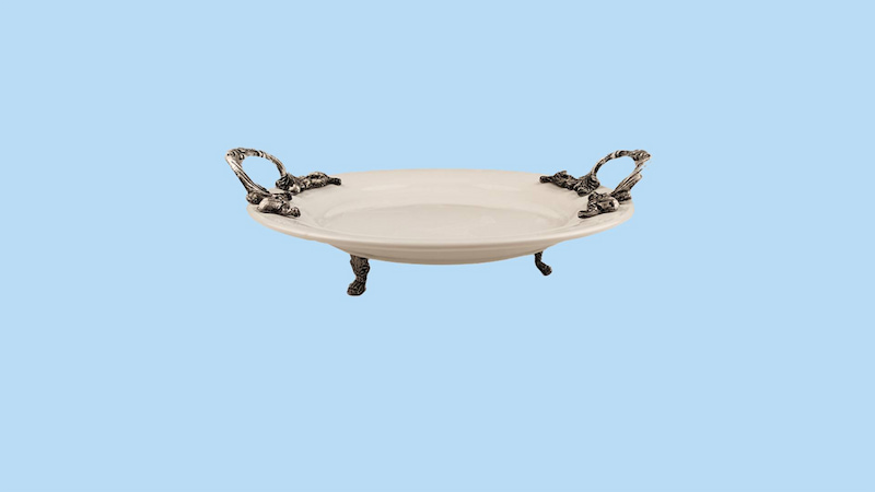 ظروف چینی دسته فلزی؛ مدرن سنتی درجه یک تعداد 27 پارچه