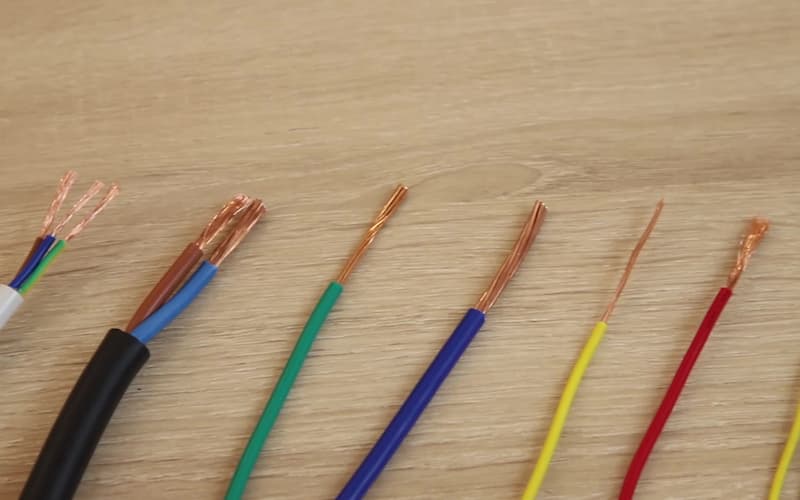 سیم افشان کرج؛ جنس آلومینیوم مس روکش PVC