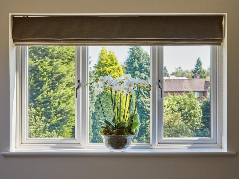 پنجره دوجداره به روز (عایق) ثابت تک حالت فریم upvc ابعاد 900*1800 میلی متر