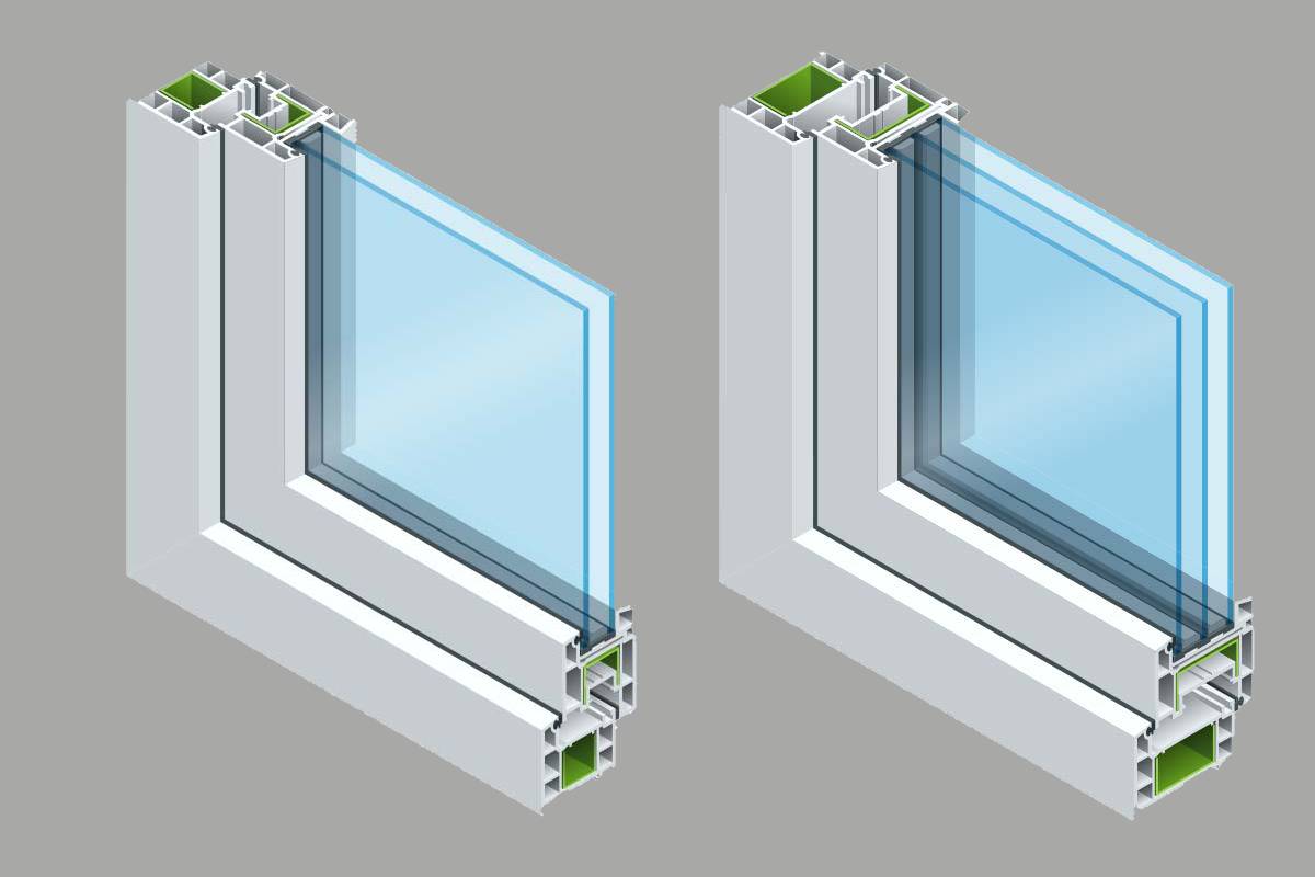 پنجره دوجداره بست ویژن؛ کشویی ثابت کمانی 3 جنس آهنی آلومینیومی PVC