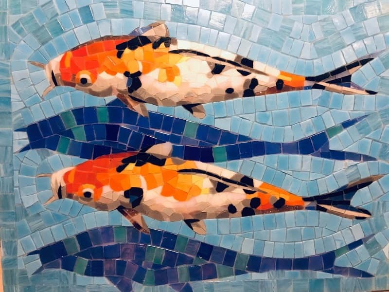 کاشی نقاشی شده؛ آکریلیک نقش برجسته ضخامت (15*18) tile