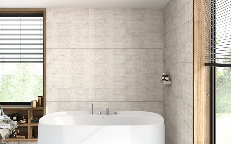 کاشی لیزا تبریز (سرامیک) کف حمام پذیرایی 2 مدل مربع مستطیل