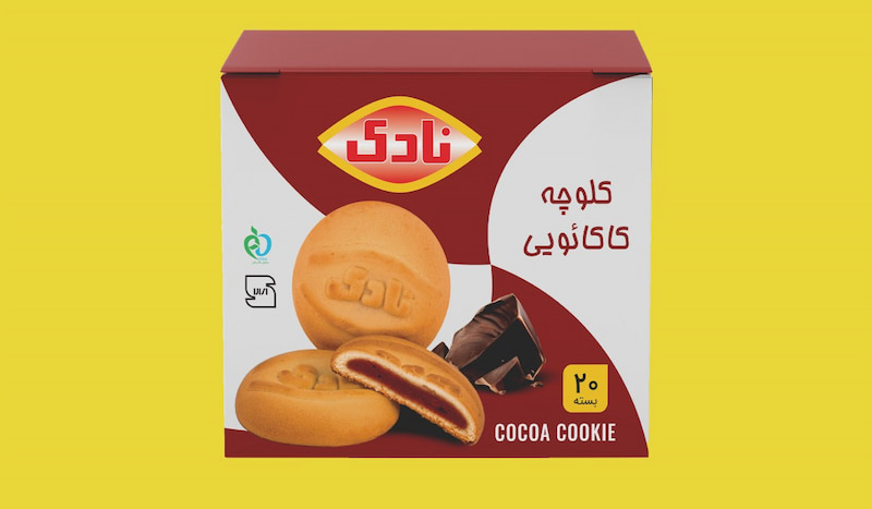 کلوچه نادری بسته ای؛ نارگیلی موزی گردویی حاوی فیبر (12 24) عددی