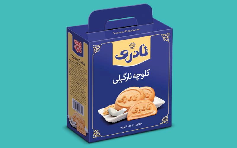 کلوچه نادری ساده؛ وانیلی حاوی پروتئین فیبر (4 8 12) عددی