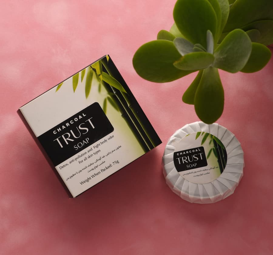 صابون زغال تراست؛ پوست چرب مستعد جوش منافذ باز (75 200) گرمی