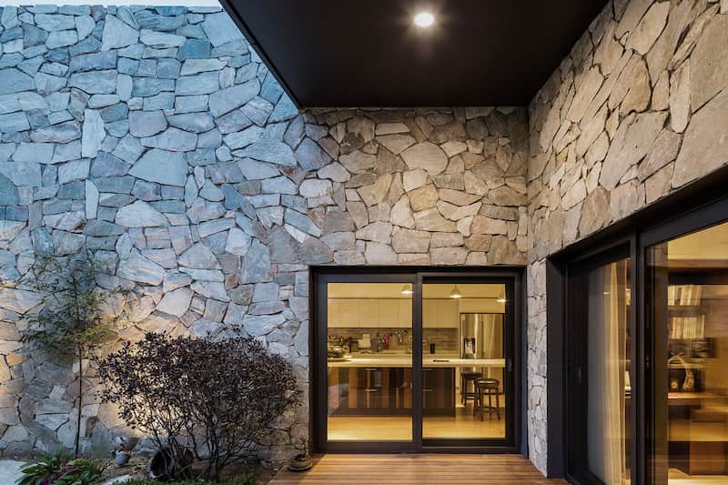 سنگ نمای ساختمان مدرن؛ گرانیت آهک تروارتن مرمر (40*80 60*120) سانتی متر