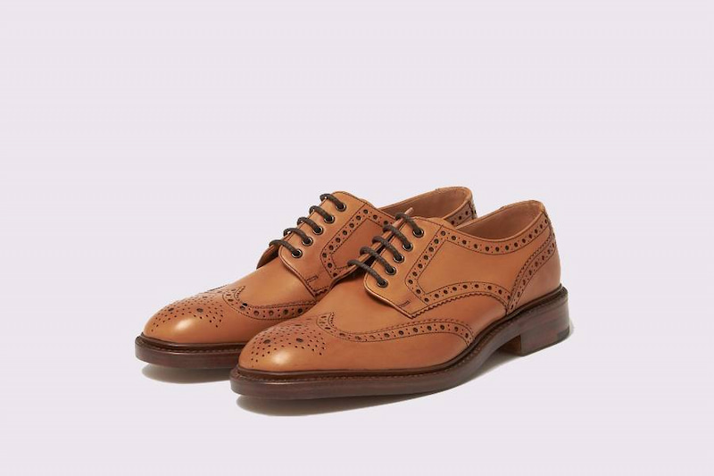 کفش چرمی شاهین؛ زیره مقاوم جذاب چرم طبیعی انعطاف پذیری بالا