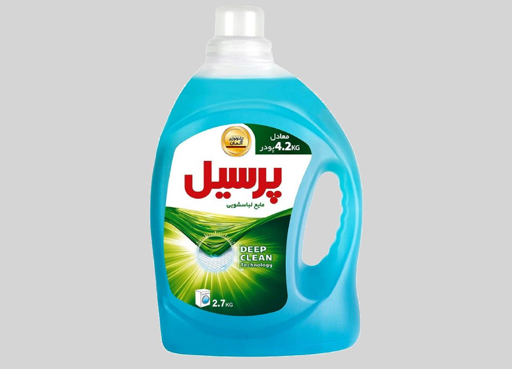 مایع لباسشویی پرسیل طلایی؛ نرم کننده پاک کننده قوی 1 2 5 کیلویی - آراد ...