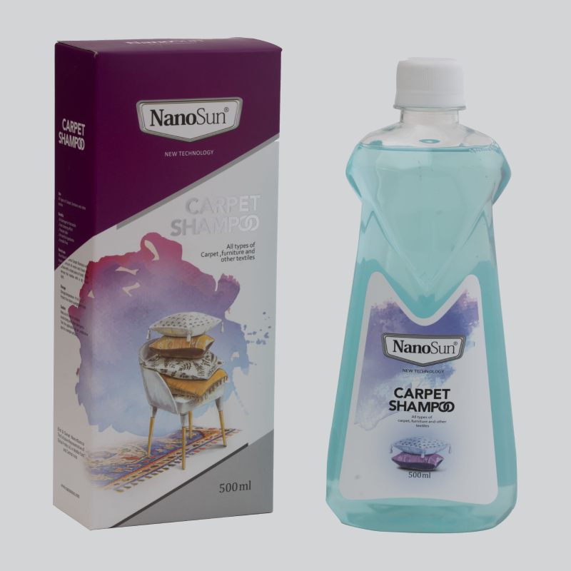 شامپو فرش نانوسان؛ لکه بری قوی فاقد فرمالین (500 1000) میلی لیتر