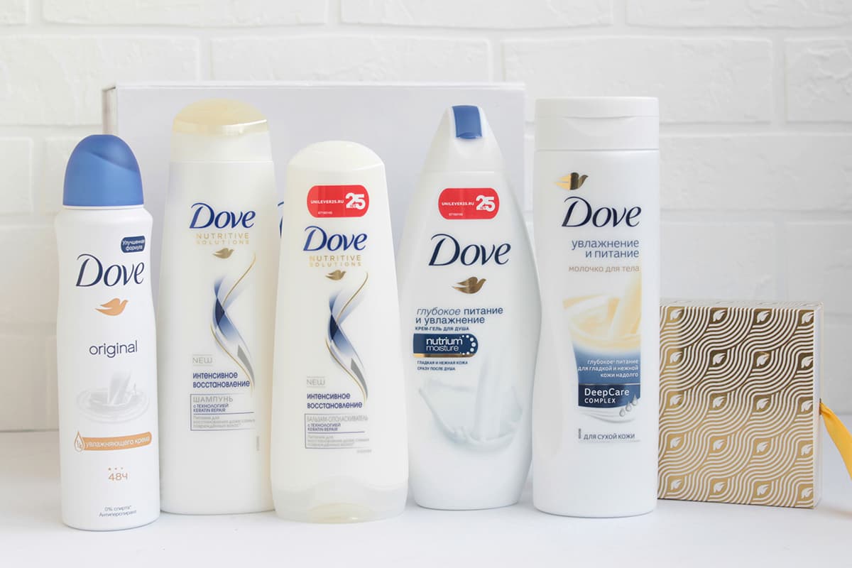 شامپو بدن داو؛ چرب خشک آنتی باکتریال لایه بردار Dove