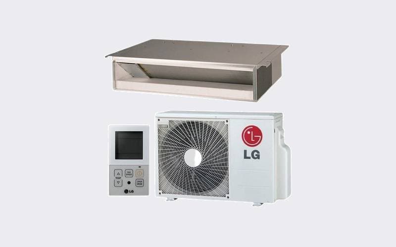 داکت اسپلیت ال جی 60000؛ کانالی سقفی ضد قارچ دارای هواساز کندانسور