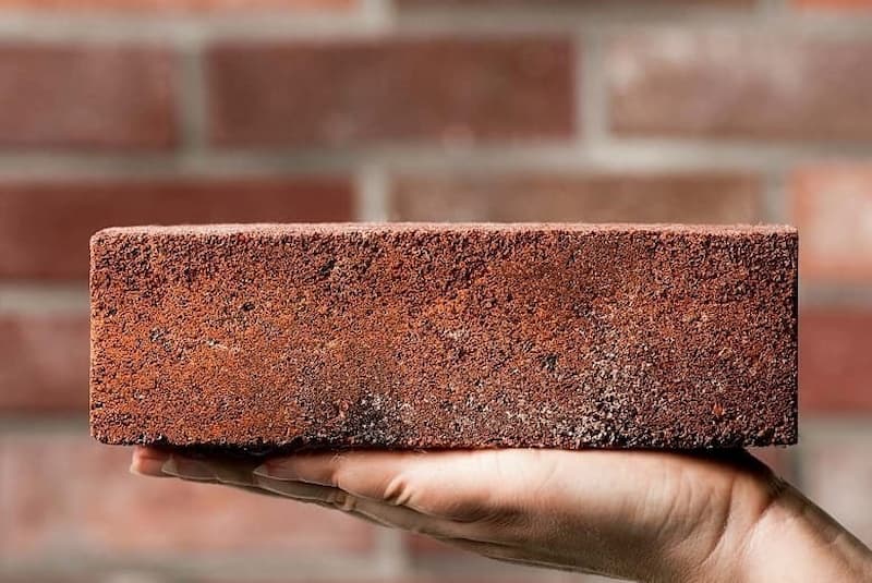 آجر فشاری بجنورد (گری) صنعتی سنتی وزن استاندارد ابعاد 22*11*7