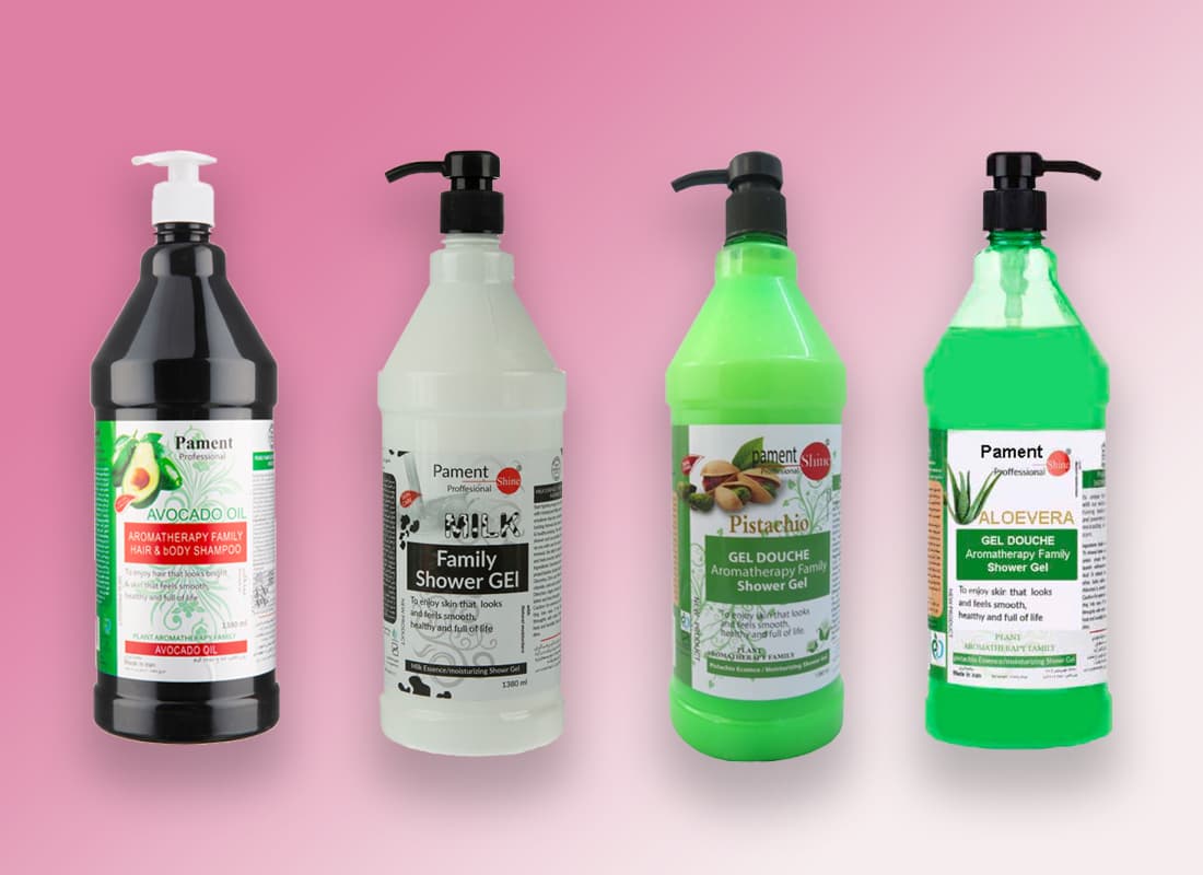 شامپو بدن پامنت؛ رایحه متنوع نرمی پوست قلیایی Omega 3