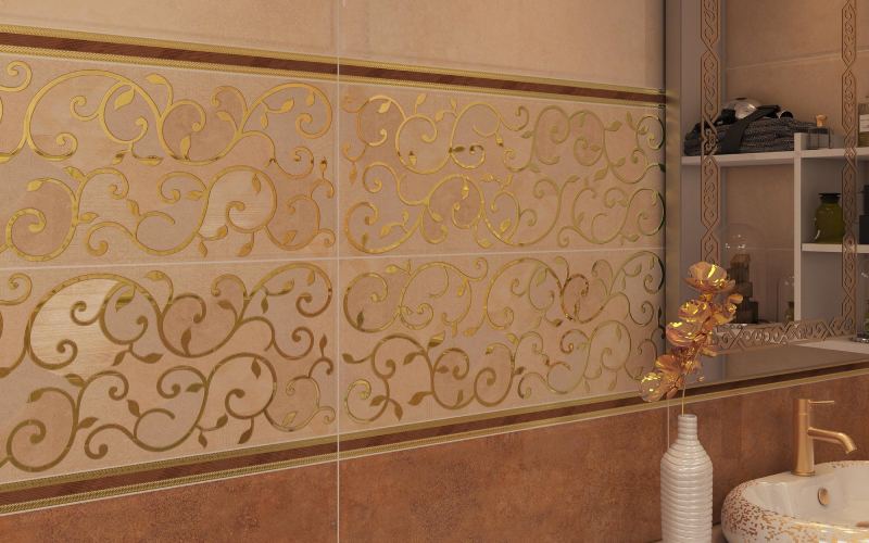 کاشی و سرامیک طرح کاغذ دیواری؛ ساده کلاسیک مقاوم شیک tile