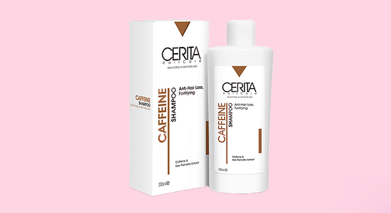 شامپو مو چرب سریتا؛ تقویت کننده ضد ریزش ویتامین (E C)