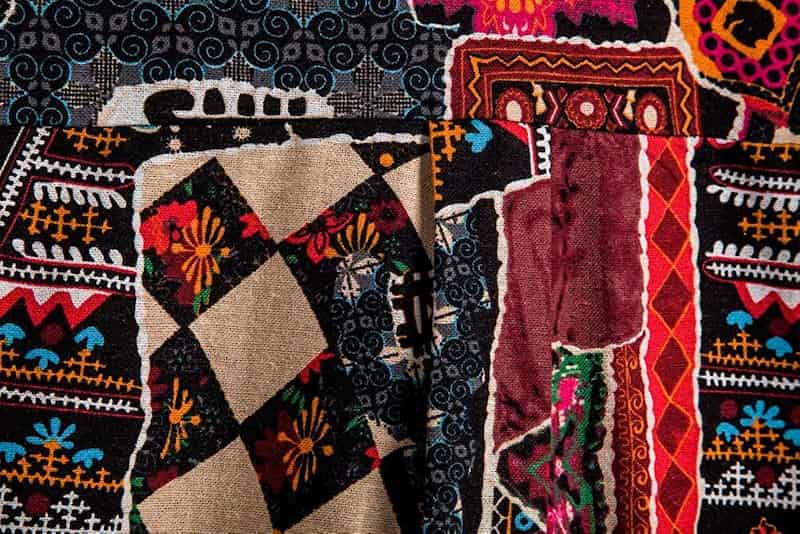 گلیم فرش طوسی جدید؛ دستی ماشینی ابریشم 2 مدل طرح دار ساده