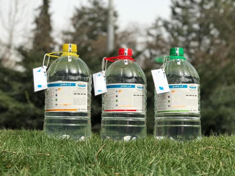 آب مقطر اتوکلاو؛ مایع استریل لوازم پزشکی بسته بندی (1 4 5 20) لیتری