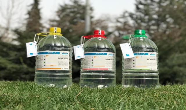 آب مقطر اتوکلاو؛ مایع استریل لوازم پزشکی بسته بندی (1 4 5 20) لیتری