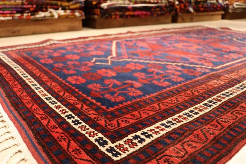 گلیم فرش فانتزی سه بعدی؛ طرح دار نخ طبیعی 2 نوع (دستبافت ماشینی)