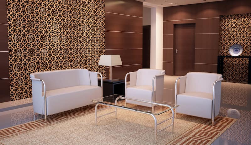 مبل اداری نیلپر؛ مانع تعریق بادوام مدولار گردان sofa