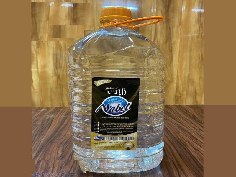 آب مقطر نابت؛ پزشکی دارو سازی پاکسازی بدن بسته بندی (1 4) لیتری