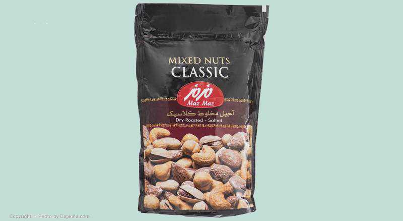 مغز آجیل مزمز؛ تنظیم ضربان قلب کاهش فشار خون حاوی Calcium