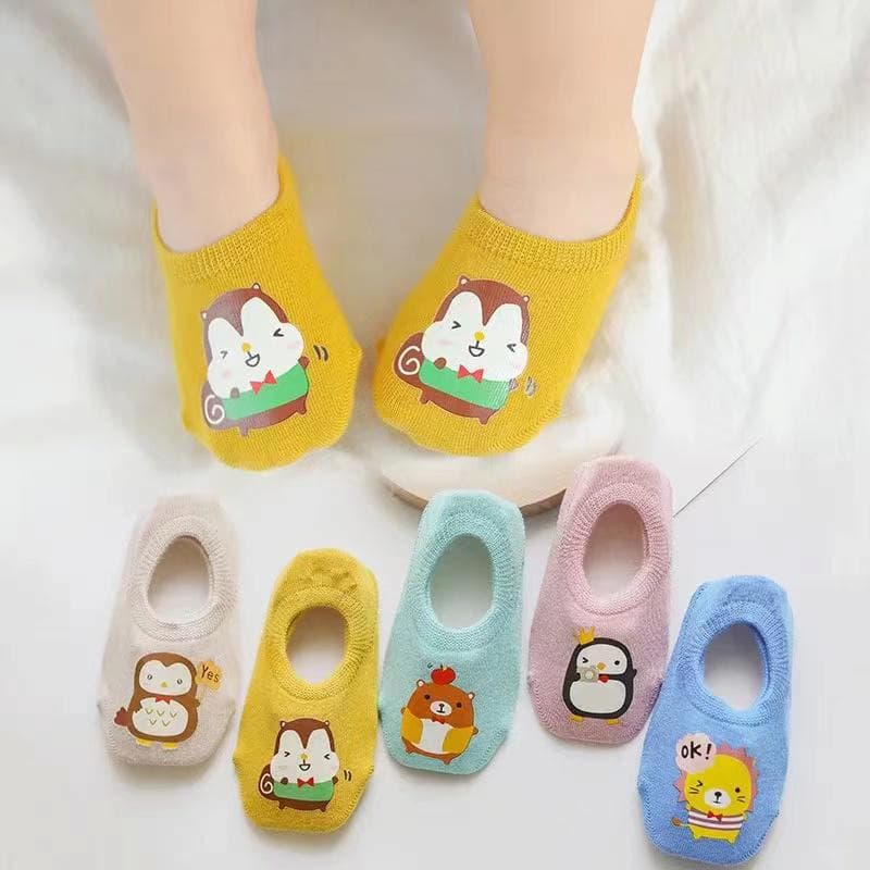 جوراب کالج بچه گانه؛ دخترانه پسرانه سفید سورمه ای طوسی سایز 2 5