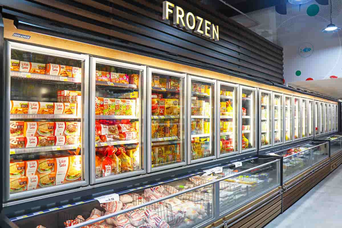 یخچال صنعتی پلوتون؛ کمپرسور قوی 2 مدل (کابینتی عمودی) درب شیشه ای Pluton