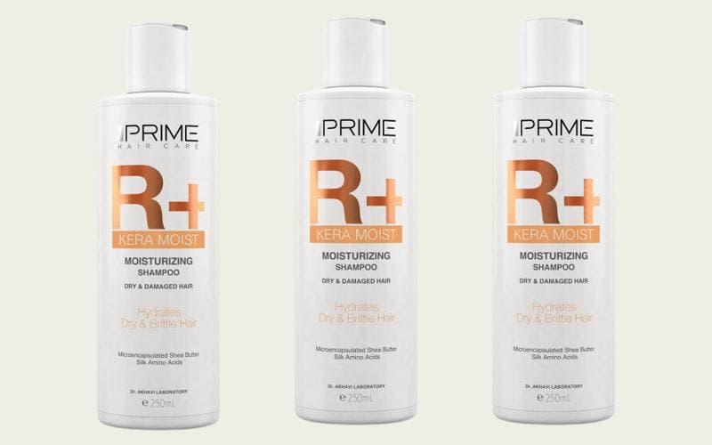 شامپو مو پریم؛ ضد ریزش شوره کراتینه رطوبت رسان (بدون سولفات)