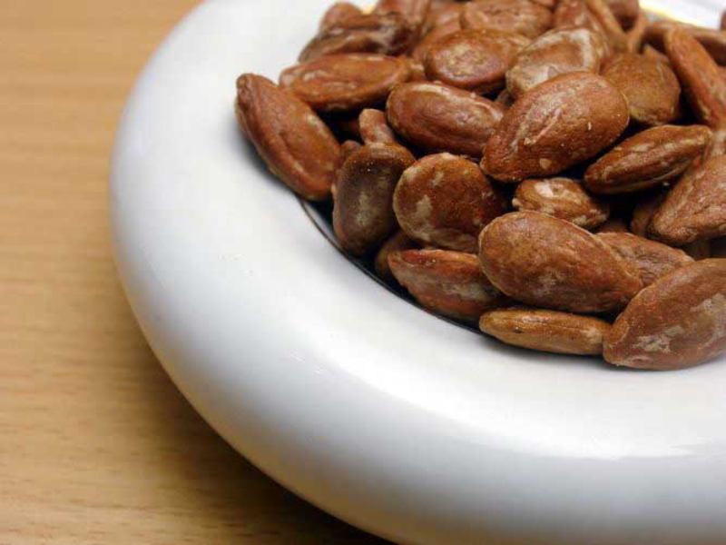 تخمه جابانی گلپر؛ قهوه ای روشن نمکی پروتئین آنتی اکسیدان Calcium