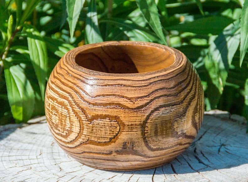 گلدان چوبی شیک؛ فانتزی مینیمال رشد بهتر گیاه 3 جنس (ساج بلوط گردو)