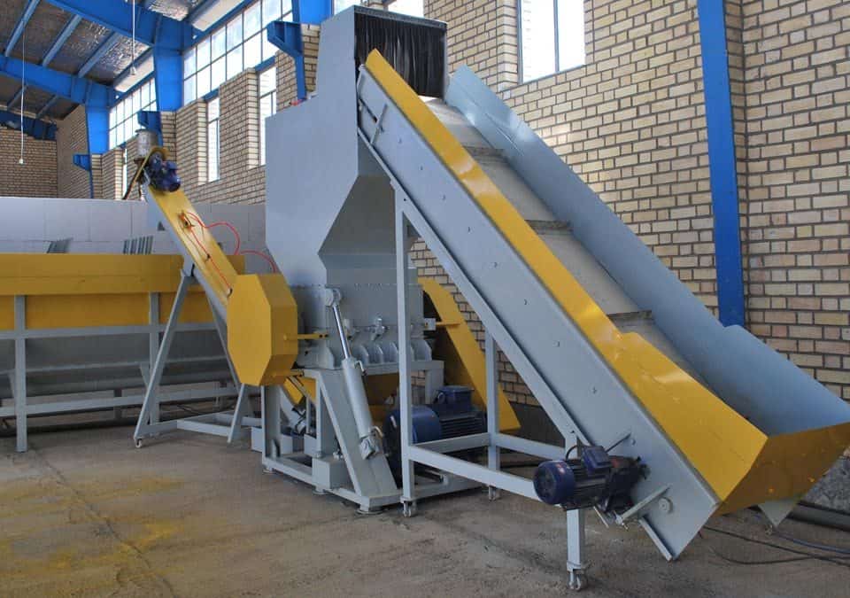 دستگاه بازیافت قوطی رانی؛ صنعتی دارای سانتریفیوژ نوار نقاله شن گیر