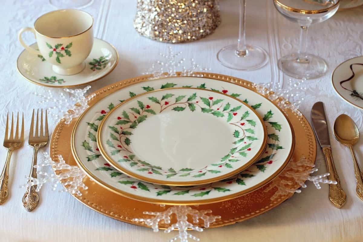 بشقاب چینی فرانسه (سفالینه) ضد ترک شکستگی مایکروویو Dishwasher