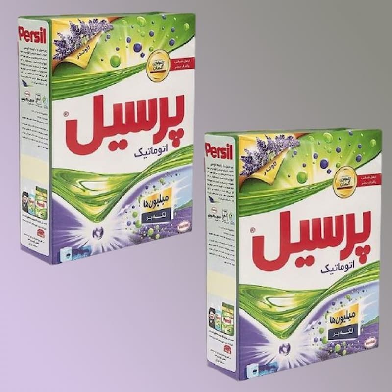 پودر لباسشویی پرسیل کارتونی؛ دستی ماشینی حاوی نرم کننده آنزیم Lipase