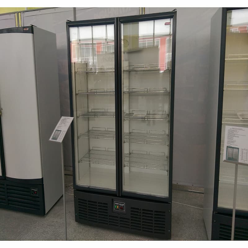 یخچال ویترینی بزرگ ایستاده؛ آلومینیوم سنگین فوم پلی اورتان حاوی Argon