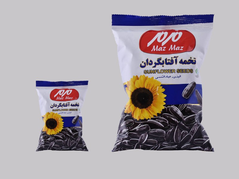 تخمه آفتابگردان مزمز؛ خام بو داده مناسب کاهش وزن حاوی Vitamin B