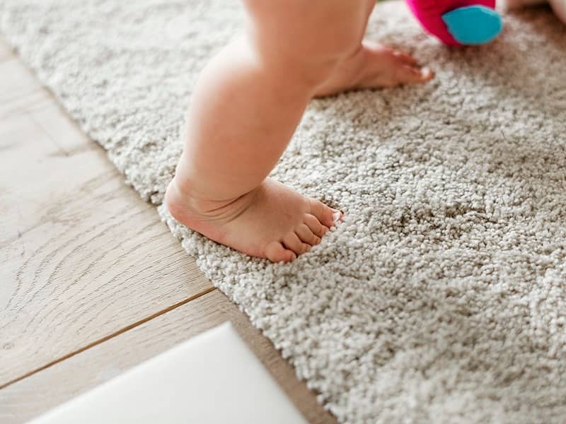 گلیم فرش آشپزخانه رنگ فیلی؛ صنعتی 2 جنس نخ پلی استر اکریلیک ضد حساسیت