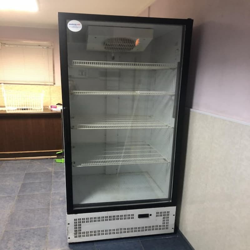 یخچال ویترینی تک درب الکترواستیل؛ الکترو استاتیک سیستم نوفراست نورپردازی LED