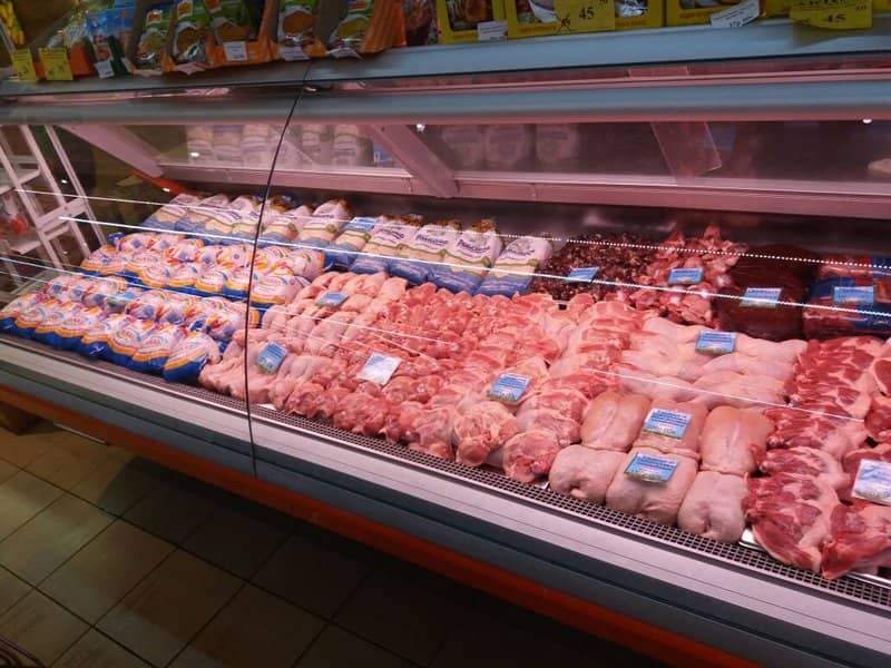 یخچال صنعتی گوشت؛ استیل ضد زنگ 2 مدل (ایستاده جزیره) کمپرسور قوی