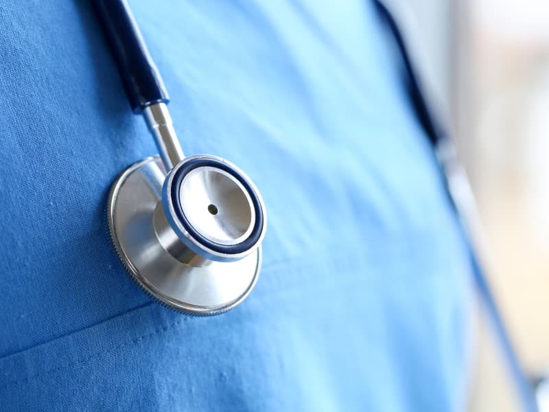 گوشی پزشکی امسیگ کاردیولوژی (استتوسکوپ) استیل پلاستیک 2 نوع حرفه ای ساده