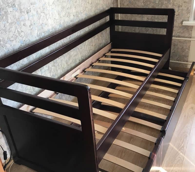 اسکلت مبل راحتی؛تراز بودن الوار متناسب نیار قهوه ای سفید