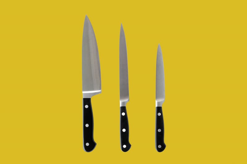 چاقو دسته سرامیکی؛ سبک تیز استیل ضدزنگ عدم لغزش دست Knife